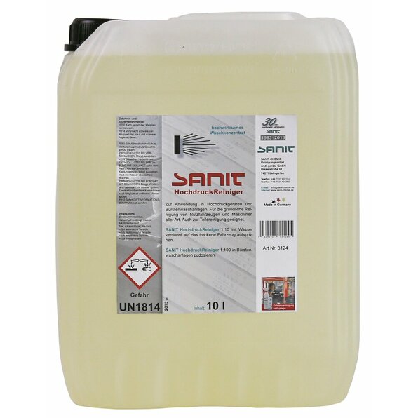 SANIT HochdruckReiniger 10 l Kanister SANIT HochdruckReiniger 10 l Kanister