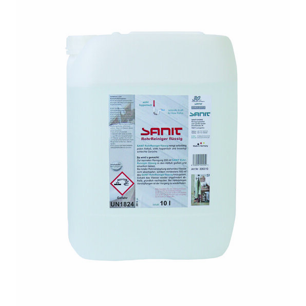 SANIT RohrReiniger flüssig 10 l Kanister