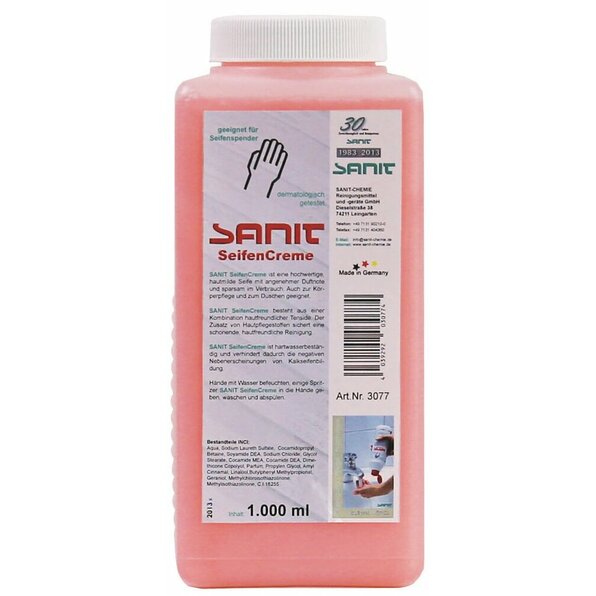 SANIT SeifenCreme 1.000 ml Flasche
