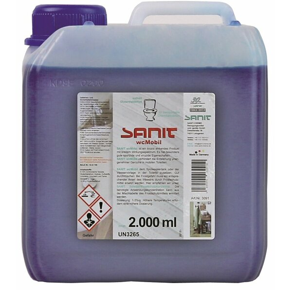 SANIT wc-Mobil 2.000 ml Kanister SANIT wc-Mobil 2.000 ml Kanister