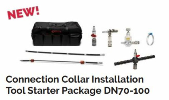 Connection Collar Installation Tool Starter Paket DN70-100