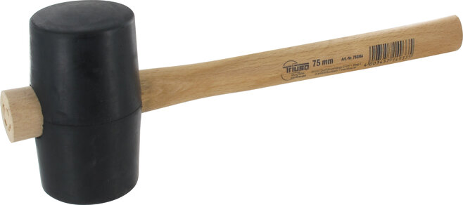 Gummihammer, Gummihärte 65 shore (weich) Gr. 4