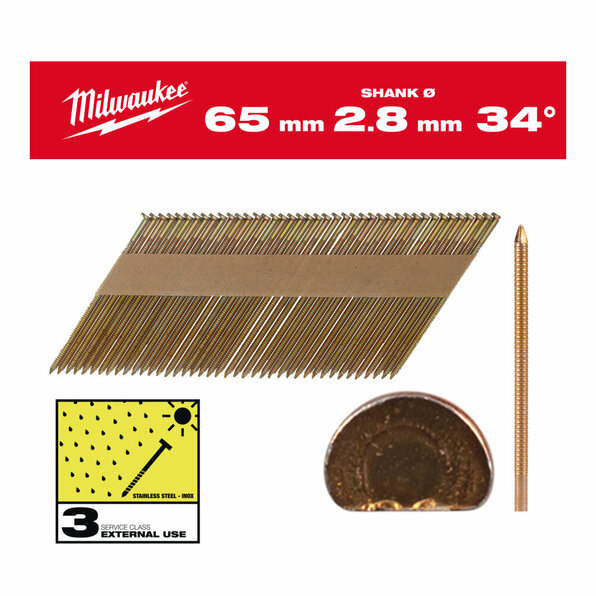 D-Kopf-Nägel 34° 65mm GS SC3 (2.200)