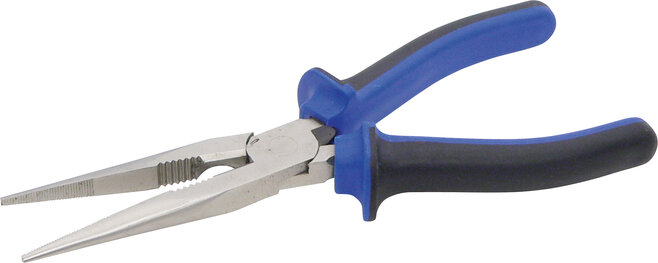 Flachrundzange mit Schneide 200