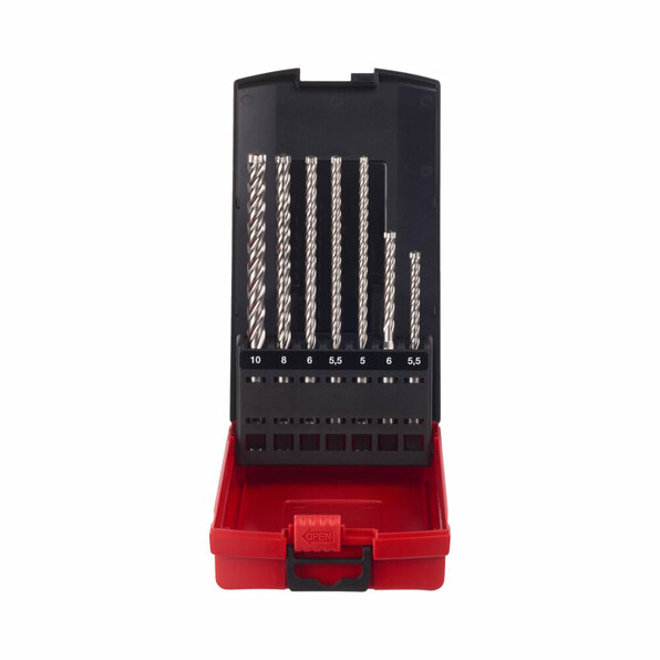 HAMMERBOHRERKASSETTE SDS+ MX4 (7TLG.)