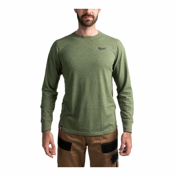 HTLSGN-L Hybrid-Shirt lang grün XXX