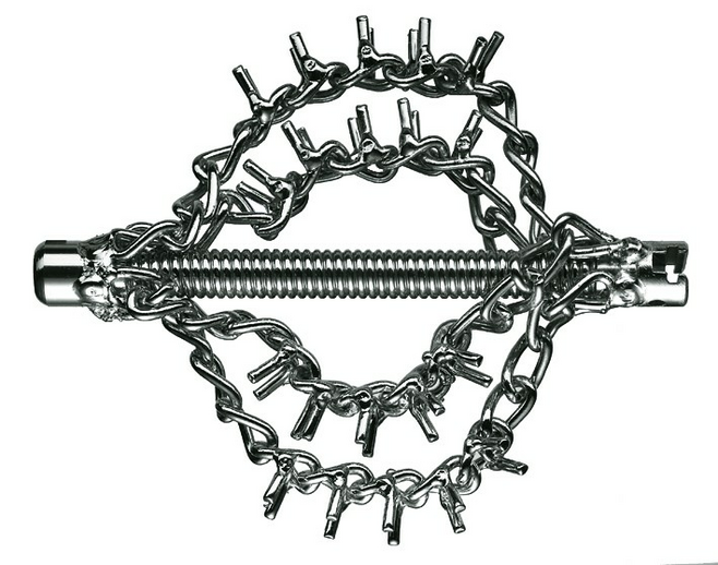 Kettenschleuderkopf 22mm 3 Ketten mit spikes Kettenschleuderkopf 22mm 3 Ketten mit spikes
