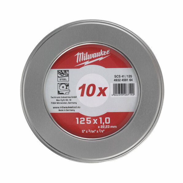 Metalltrennsch. 125x1 mm PRO+ 10er M.Box