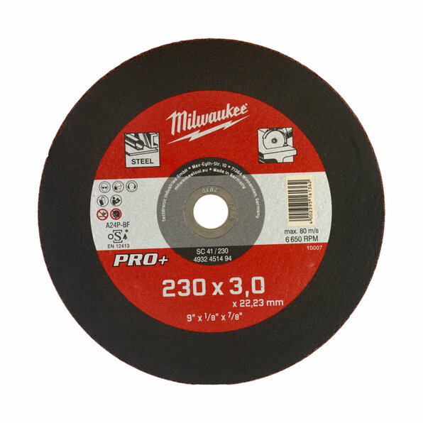Metalltrennscheibe 230x3 mm PRO+