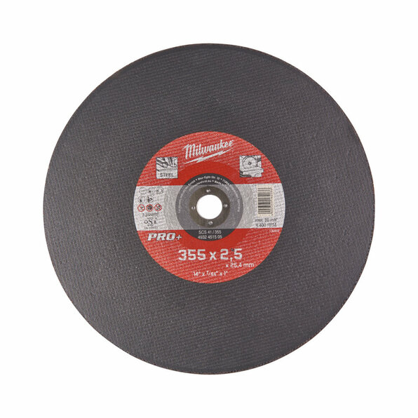 Metalltrennscheibe 355x2,5 mm PRO+