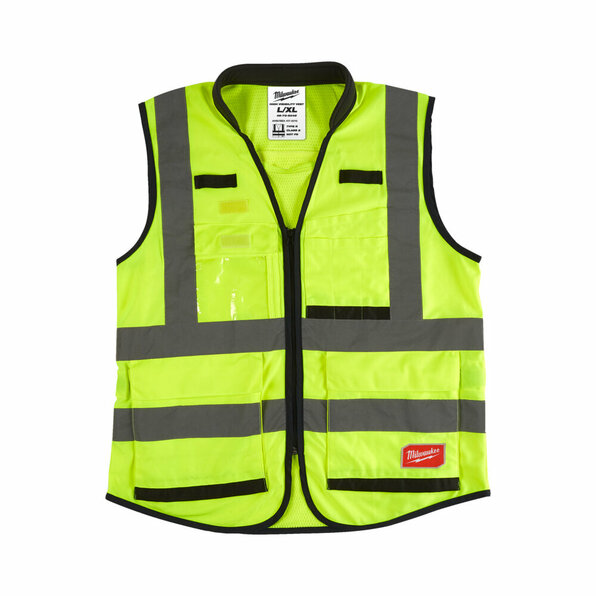 Prem.Warnschutzweste gelb L/XL