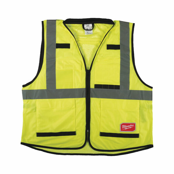 Prem.Warnschutzweste gelb S/M