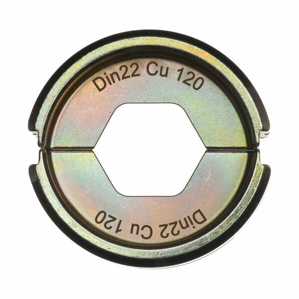 Presseinsatz DIN22 Cu 120-1ST