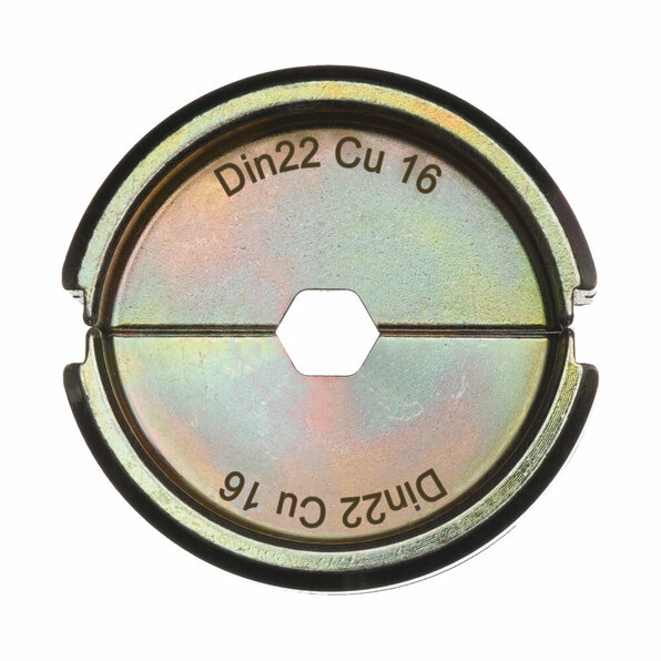 Presseinsatz DIN22 Cu 16-1ST