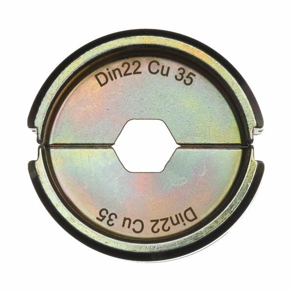 Presseinsatz DIN22 Cu 35-1ST