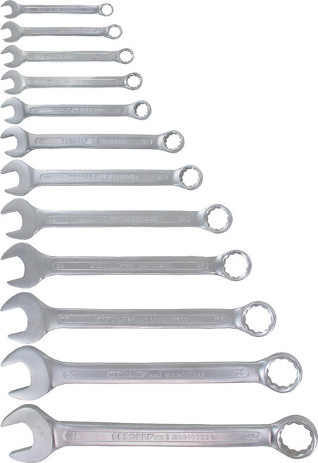 Maulringschlüssel-Satz 12-tlg., 10 - 32 mm Maulringschlüssel-Satz 12-tlg., 10 - 32 mm