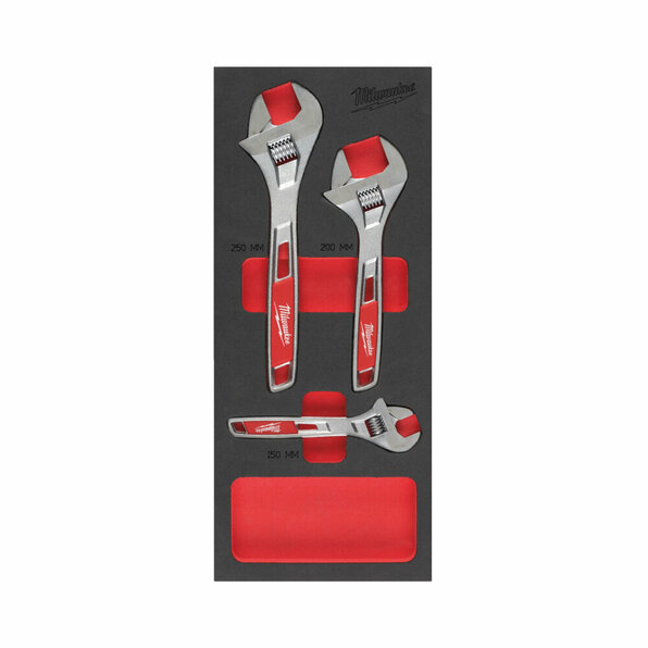 Rollgabelschlüssel Einlage, 3-teilig