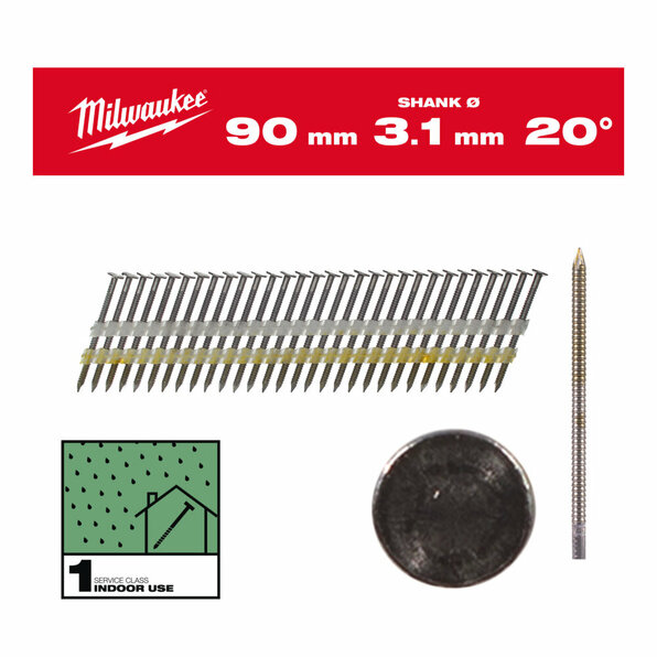 Rundkopf-Nägel 20° 90mm SC1 (1.750)