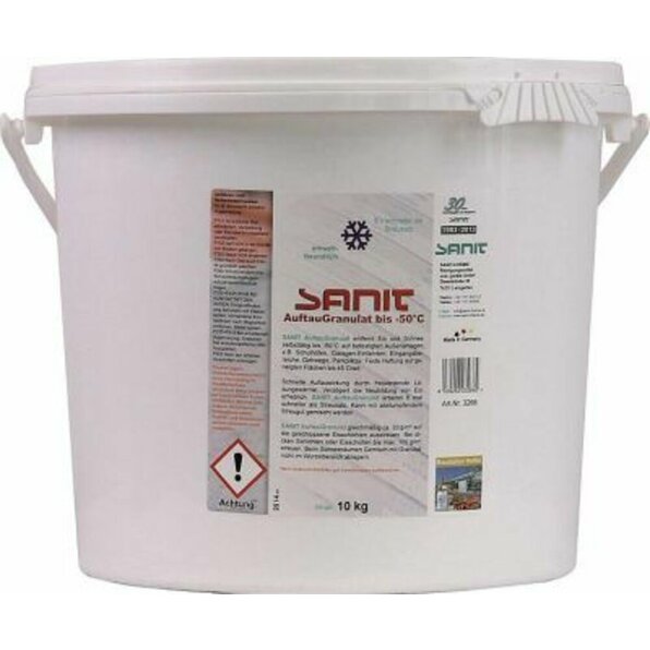 SANIT AuftauGranulat bis -50°C 10 kg Eimer SANIT AuftauGranulat bis -50°C 10 kg Eimer