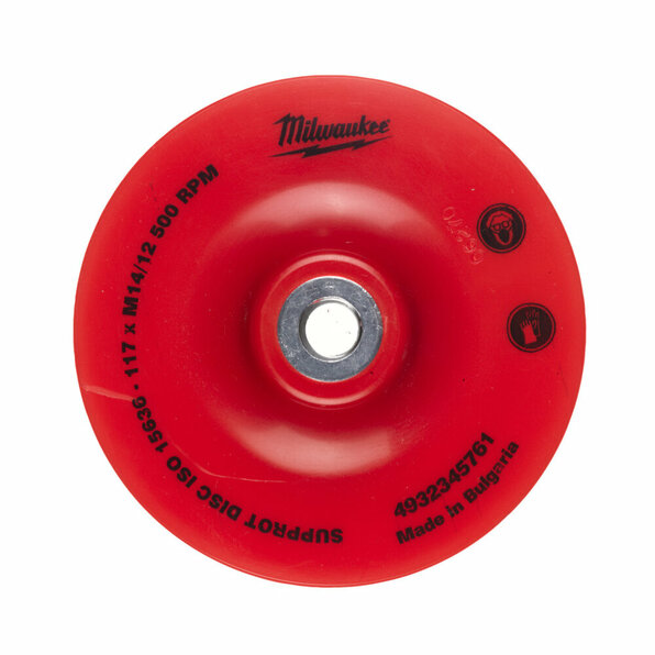 SCHLEIFTELLER KUNSTSTOFF 125MM 14.2MM