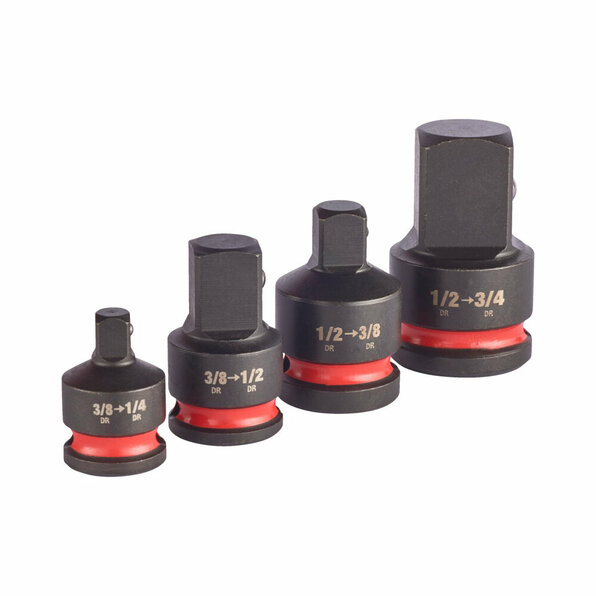 SHOCKWAVE Adapter 1/2" u. 3/8" Set 4-tlg