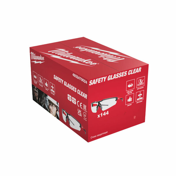 Schutzbrille klar (144 pc)