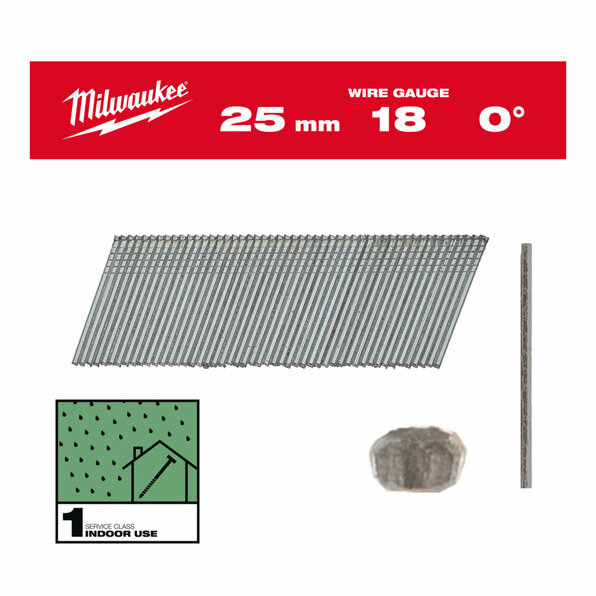 Stauchkopf-Nägel 18G 25 mm SC1 (5.000)