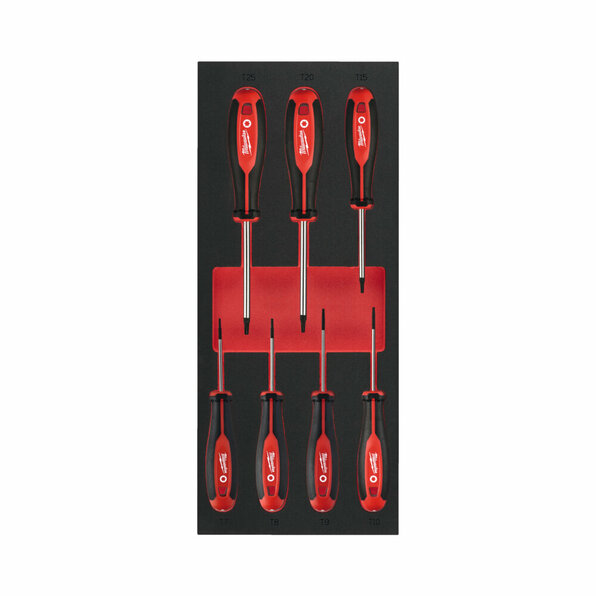Tri-Lobe Schraubendreher Einlage 7-tlg.