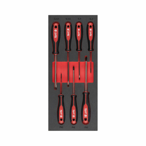 Tri-Lobe Schraubendreher Einlage 7-tlg.