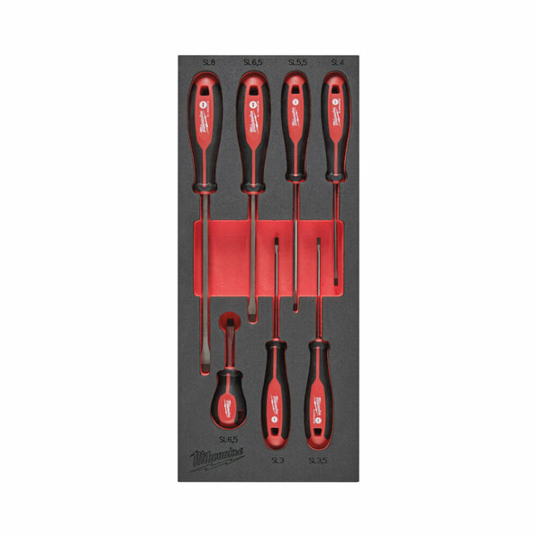 Tri-Lobe Schraubendreher Einlage 7-tlg.