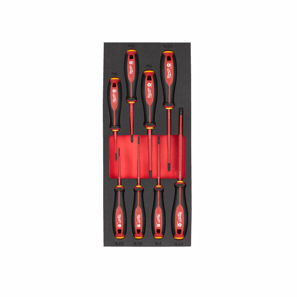 Tri-Lobe VDE Schraubendr. Einlage 8-tlg.