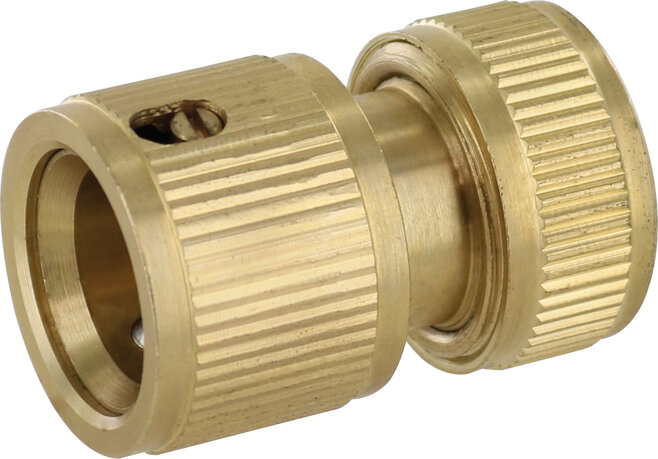 Schlauchanschluss mit Aquastopp 3/4" (19 mm) 2 Stück