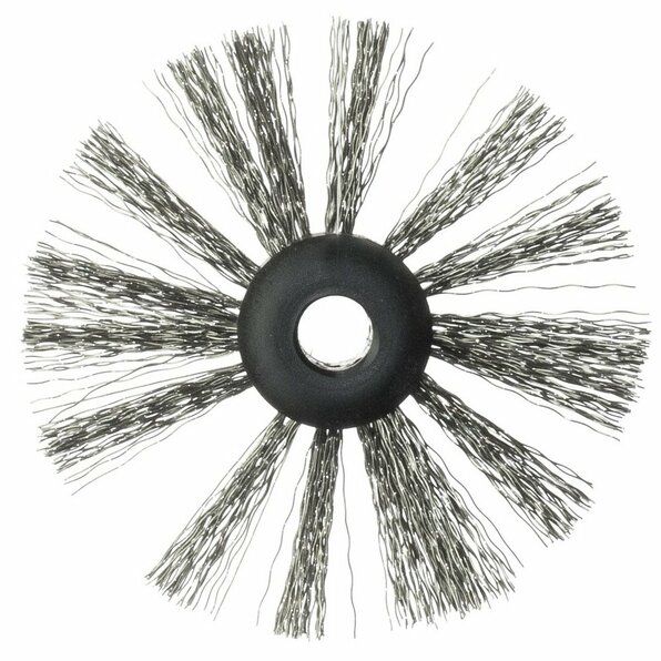 Drahtreinigungsbürste DN75 - 8mm Welle