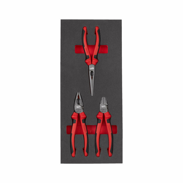 Zangen Einlage 3-tlg.