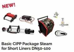 Basic CIPP Paket Steam für Short Liners DN50-100