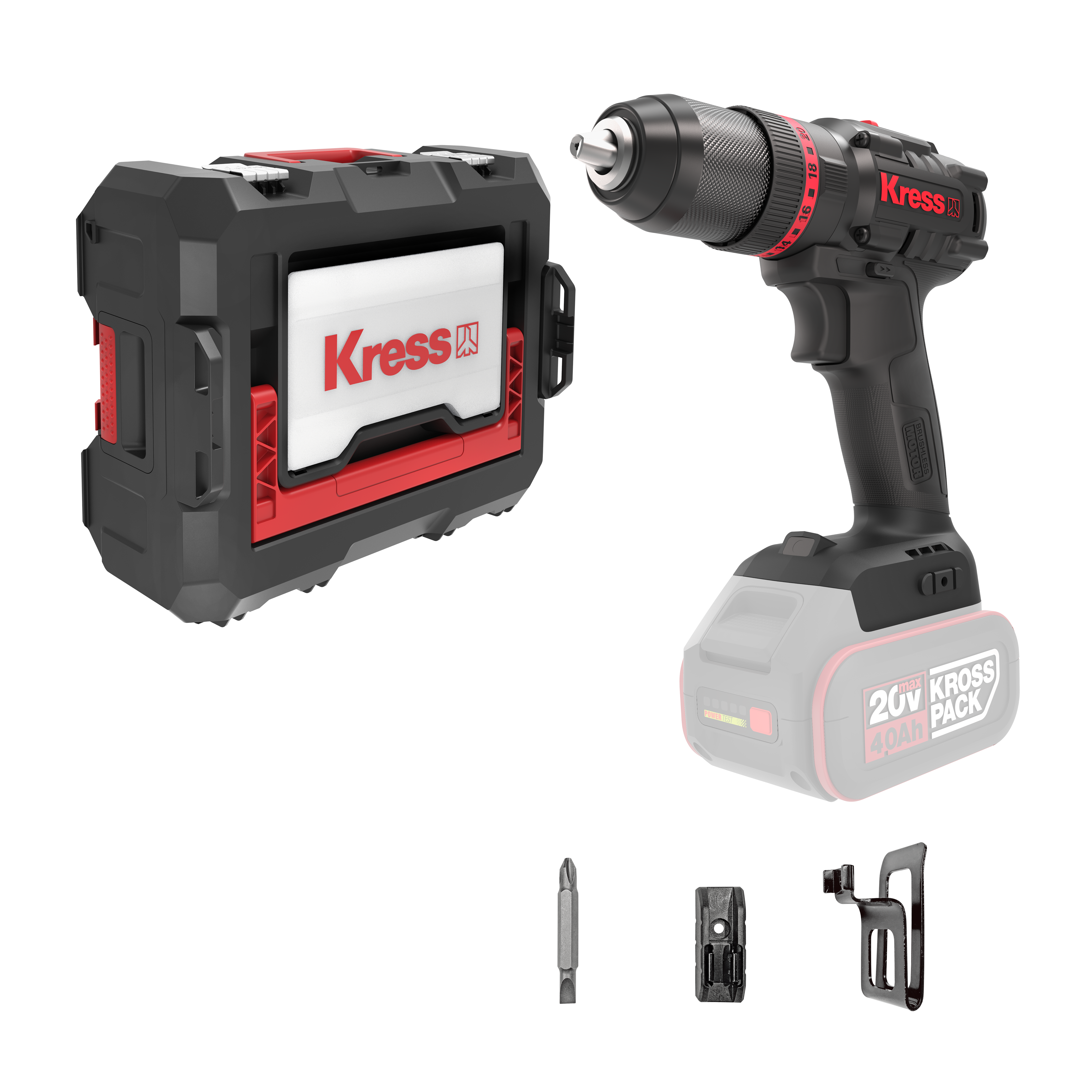 Kress KUC31.91 20V Schlagbohrschrauber