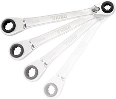 4 in 1 Doppelring-Ratschenschlüssel 8, 10, 12, 13 mm