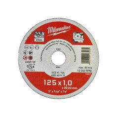 Displ.Metalltrennsch.125x1mm Contr.(200)