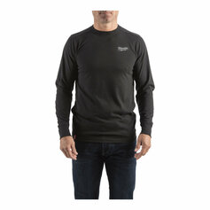 HTLSBL-L Hybrid-Shirt lang schwarz XXX