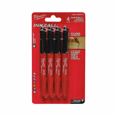 INKZALL Permanentmarker schwarz (4ST)