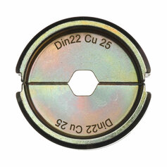 Presseinsatz DIN22 Cu 25-1ST