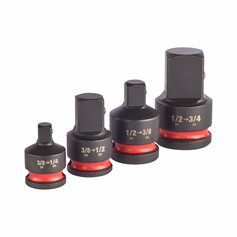 SHOCKWAVE Adapter 1/2" u. 3/8" Set 4-tlg