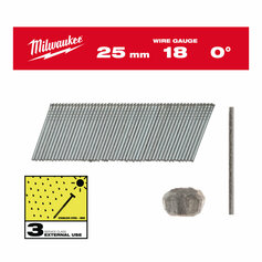 Stauchkopf-Nägel 18G Inox25mmSC3(5.000)