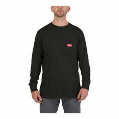 WTLSBL-L Arbeits-Shirt lang schwarz XXX