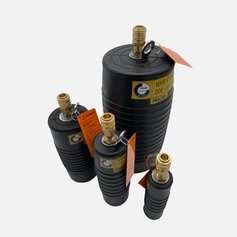 kurze Absperrblasen 2,5 bar